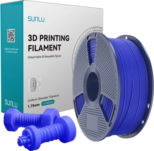 Højhastigheds ABS-filament Sunlu 1,75 mm 1 kg blå