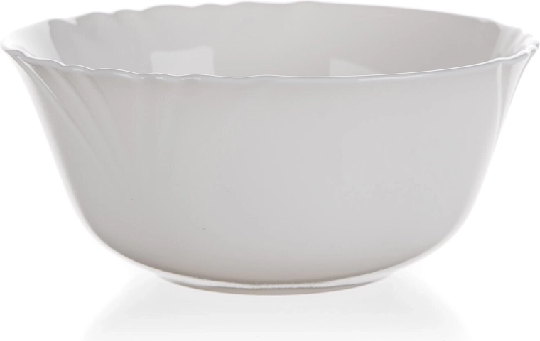 Skål af hærdet glas CADIX 12 cm hvid