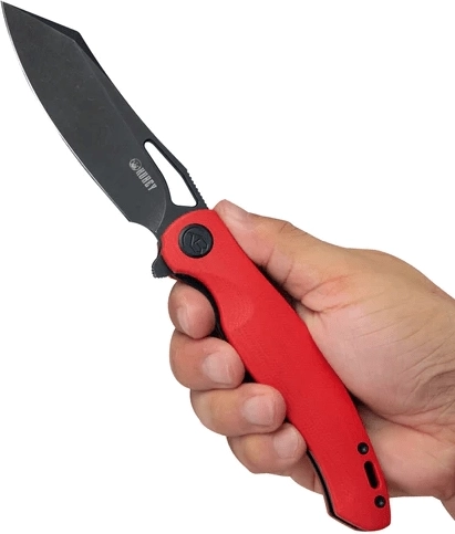 Robust rødt G10-skaft