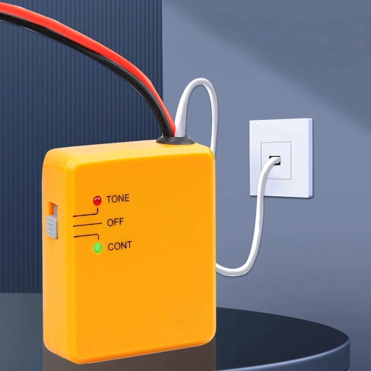 Kontinuitetstest med optisk indikering