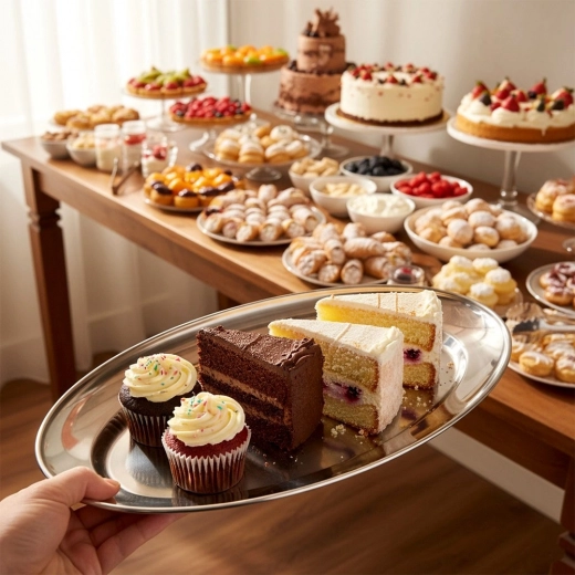 Alsidigt til forretter, oste og desserter