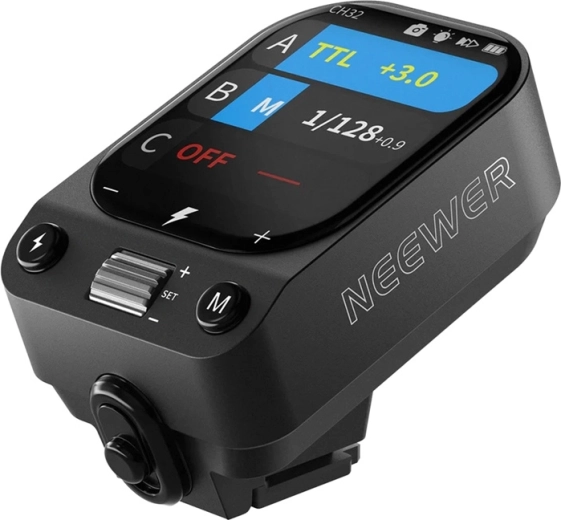 Neewer QZ-C trådløs TTL-blitzudløser til Canon