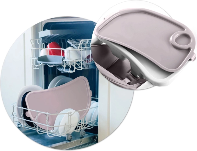 Aftagelig bakke med indsats, nem at rengøre