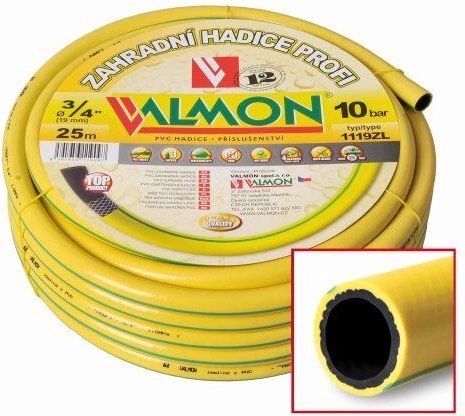 PROFI havslange 1/2" 50 m gul, ugennemsigtig