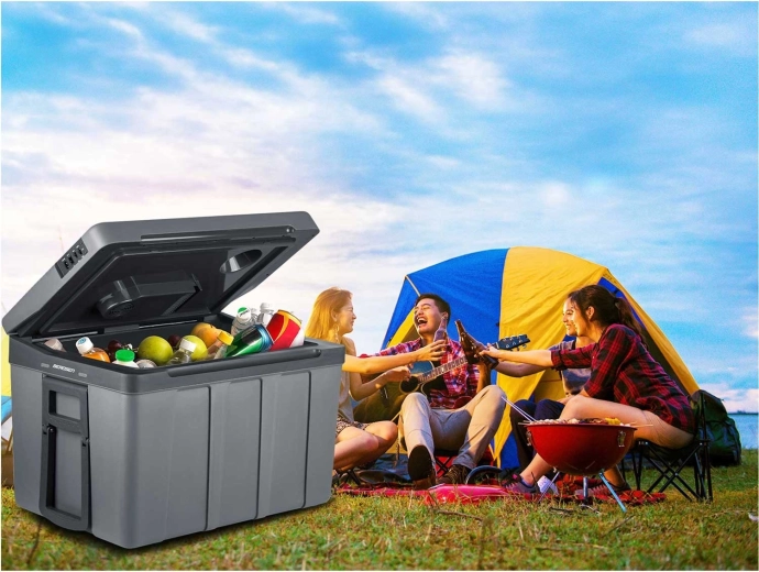 Stor kapacitet 50 l til familie og vennegruppe