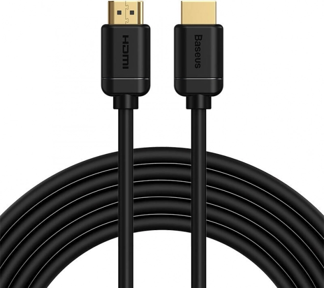 Baseus HDMI 2.0-kabel 4K 60 Hz, 3D, HDR, 18 Gb/s, 5 m – sort