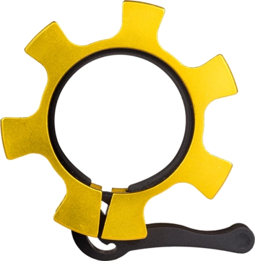 Holdbar aluminiumsudførelse i guld