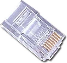 Netværksstik RJ45 8P8C til UTP-kabel - 100 stk.