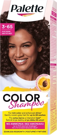 Palette Color Shampoo 3-65 fløjlsbrun 50 ml