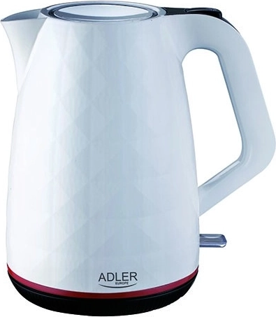 Adler AD 1277 elkedel 1,7 l hvid