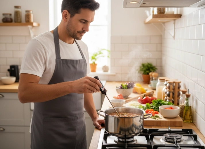 Lang sonde 22,5 cm til dybe beholdere