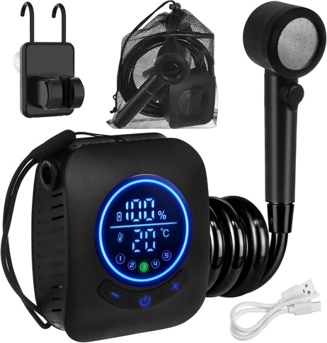 LED-display: fuld kontrol over vandtemperatur og opladningsniveau