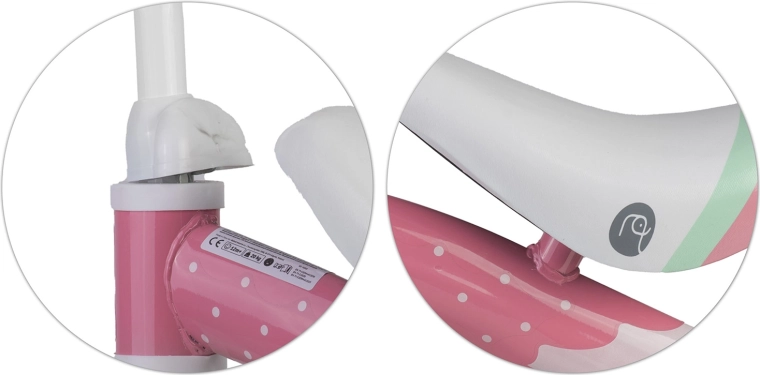 Robust metalramme og let konstruktion