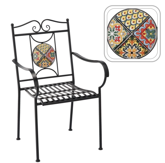 Dekorativ mosaik, der skiller sig ud