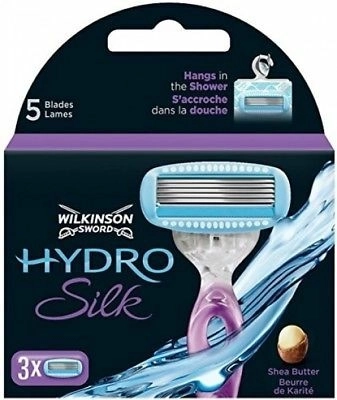 Wilkinson Sword Hydro Silk udskiftelige barberhoveder 3 stk.