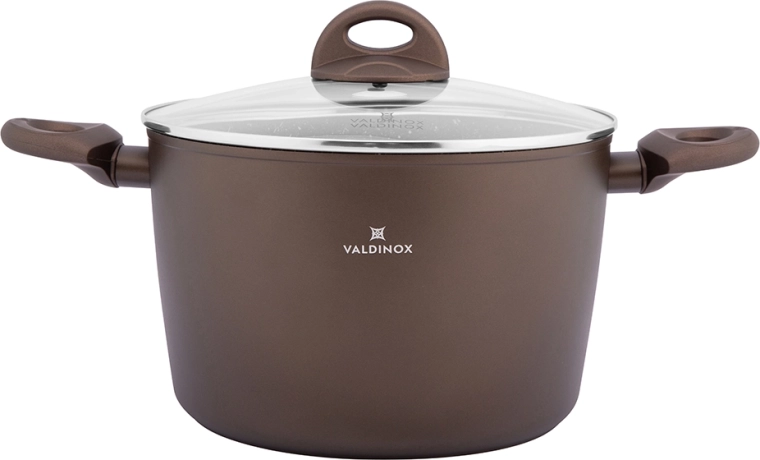 Valdinox Aurum gryde 24 cm med låg 6 l