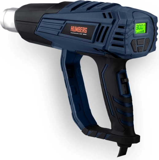 Præcis temperaturregulering 60–600 °C med farve-LCD