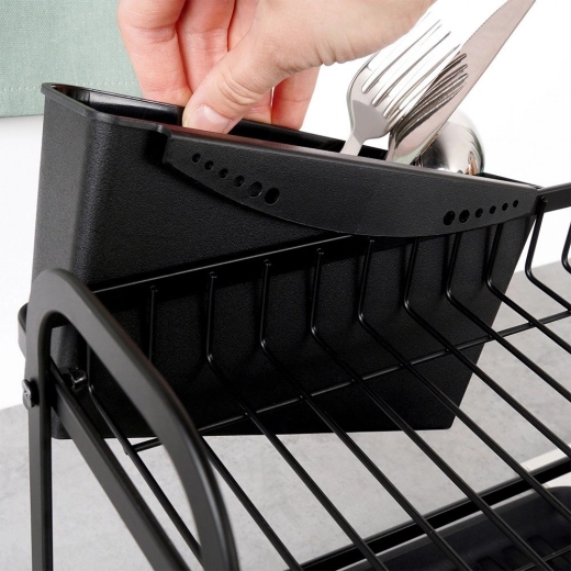 Aftagelig bestikkurv