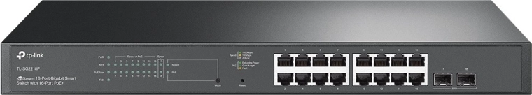 TP-Link Smart JetStream-switch med 18 porte (16x PoE+)