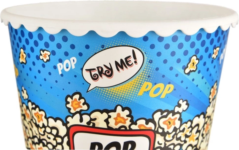 Behagelig servering takket være bred kant