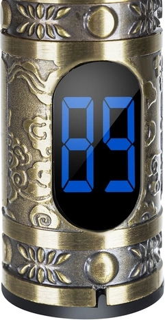 LCD-display og batterikontrol