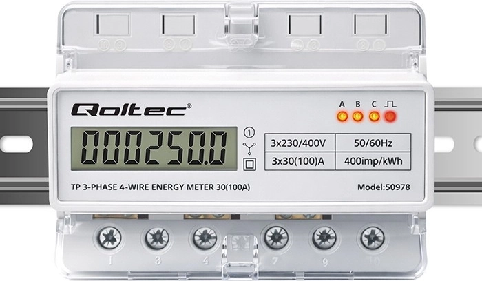 LED-indikering med pulskonstant 400 imp/kWh