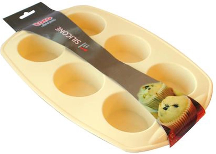 TORO silikoneform til muffins 6 stk. 30 × 21 cm