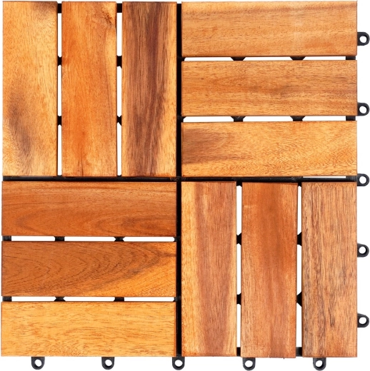 Naturligt akacietræ med holdbar overfladebehandling