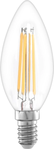 LED-filamentkronelyspære Retlux E14 5 W varm hvid