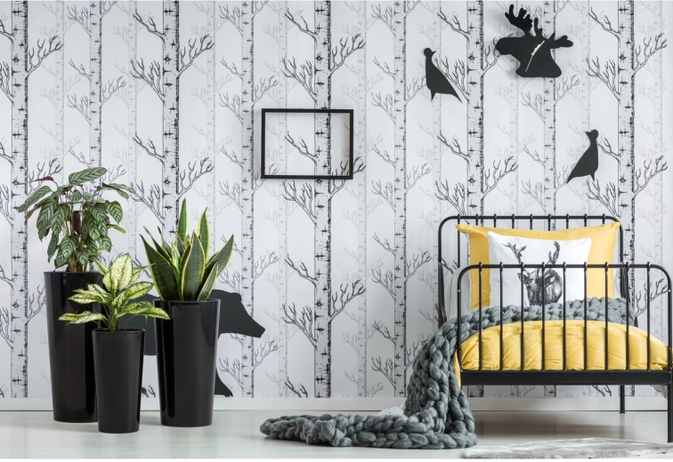 Blankt design, der skiller sig ud overalt