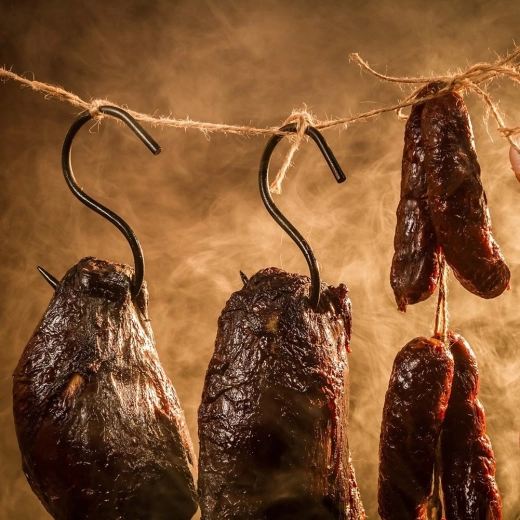 Ideel til røgning af kød, pølser og fisk