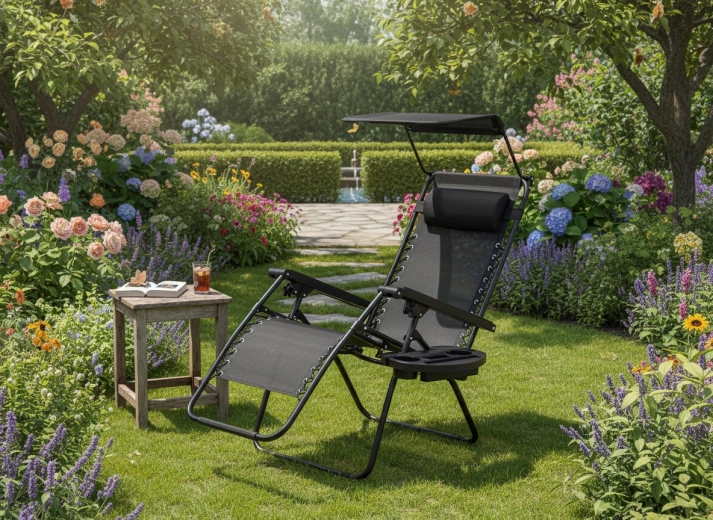 Solbaldakin for behagelig skygge