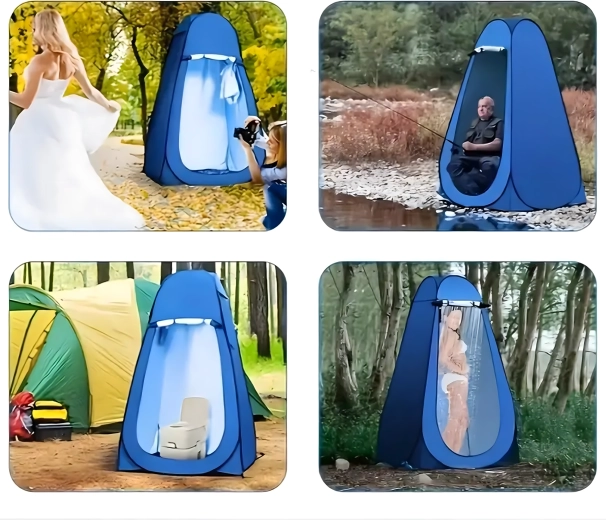 Privatliv til omklædning, bruser og toilet