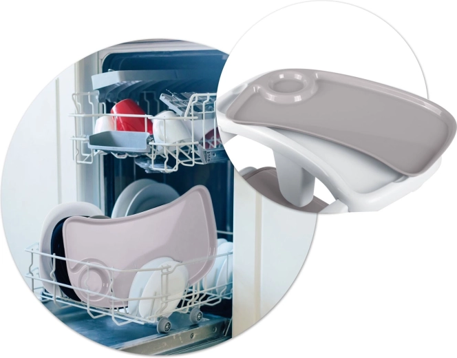 Bakke med indsats til hurtig rengøring