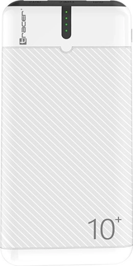 Powerbank Tracer EnerGo 10000 mAh hvid/sort