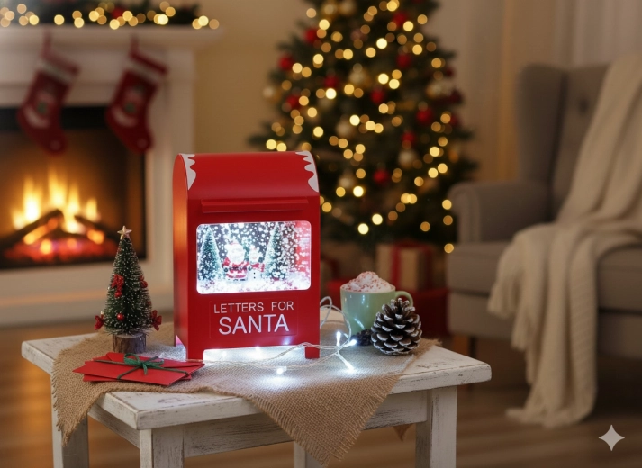 LED-belysning og spilledåse