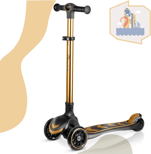 Stabil balance-styring lean-to-steer