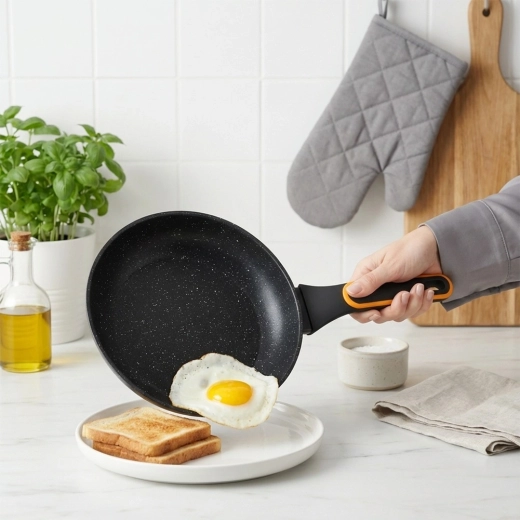 Nonstick-granitlag for sundere madlavning