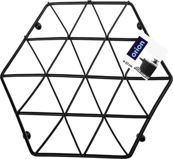 Dekorativt sekskantet design