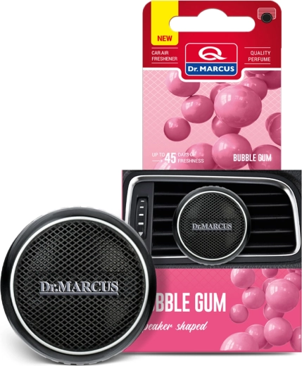 Dr. Marcus Bubble Gum-bilduftfrisker i højttalerform