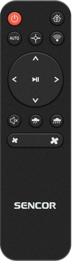 Erstatningsfjernbetjening SENCOR SRXD 9112 til SENCOR SRV 91x-set-top-bokse