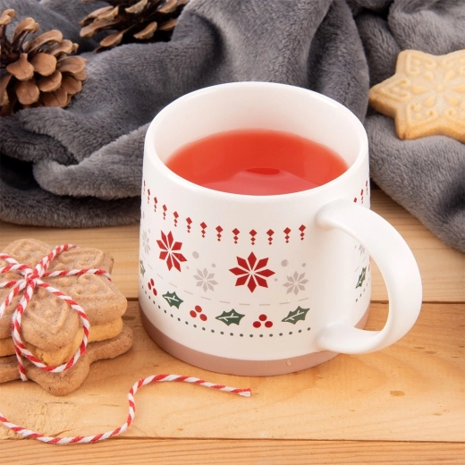 Festligt motiv, der lyser op i vinterdagene