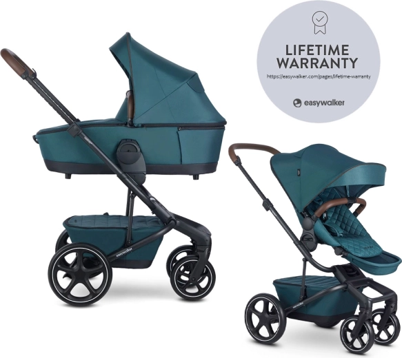 Easywalker harvey⁵ premium kombivogn 2-i-1 jade green