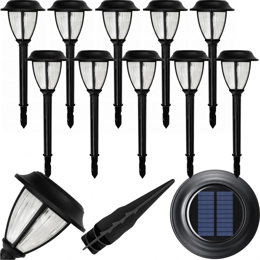 Solcelle LED-belysning uden kabler