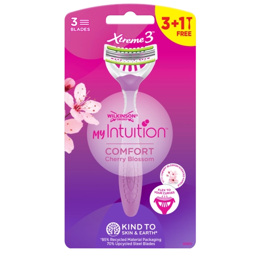 Dame-engangsskraber WILKINSON Xtreme 3 Beauty 3+1 stk.