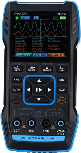 True RMS-multimeter med bredt måleområde