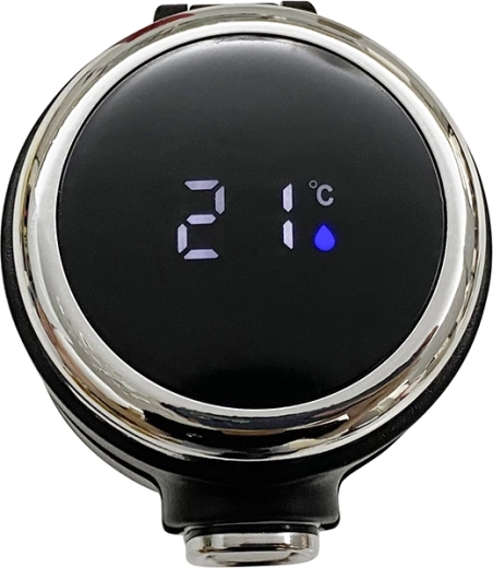 LED-display til hurtig temperaturkontrol