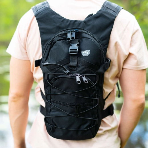 Forberedt til drikkeblære og nem føring af slange