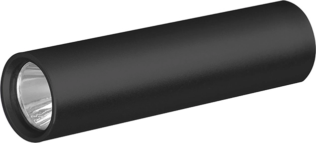 Solight genopladelig LED-lommelygte 120 lm, USB, aluminium, sort - 1 stk.