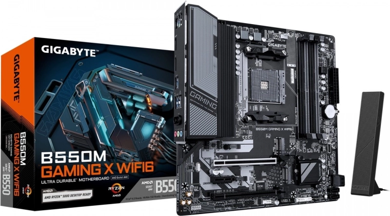 Bundkort B550M Gaming X Wi‑Fi 6 mATX